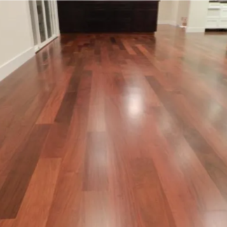 Brazilian Walnut Unfinished Solid Hardwood Flooring Installation